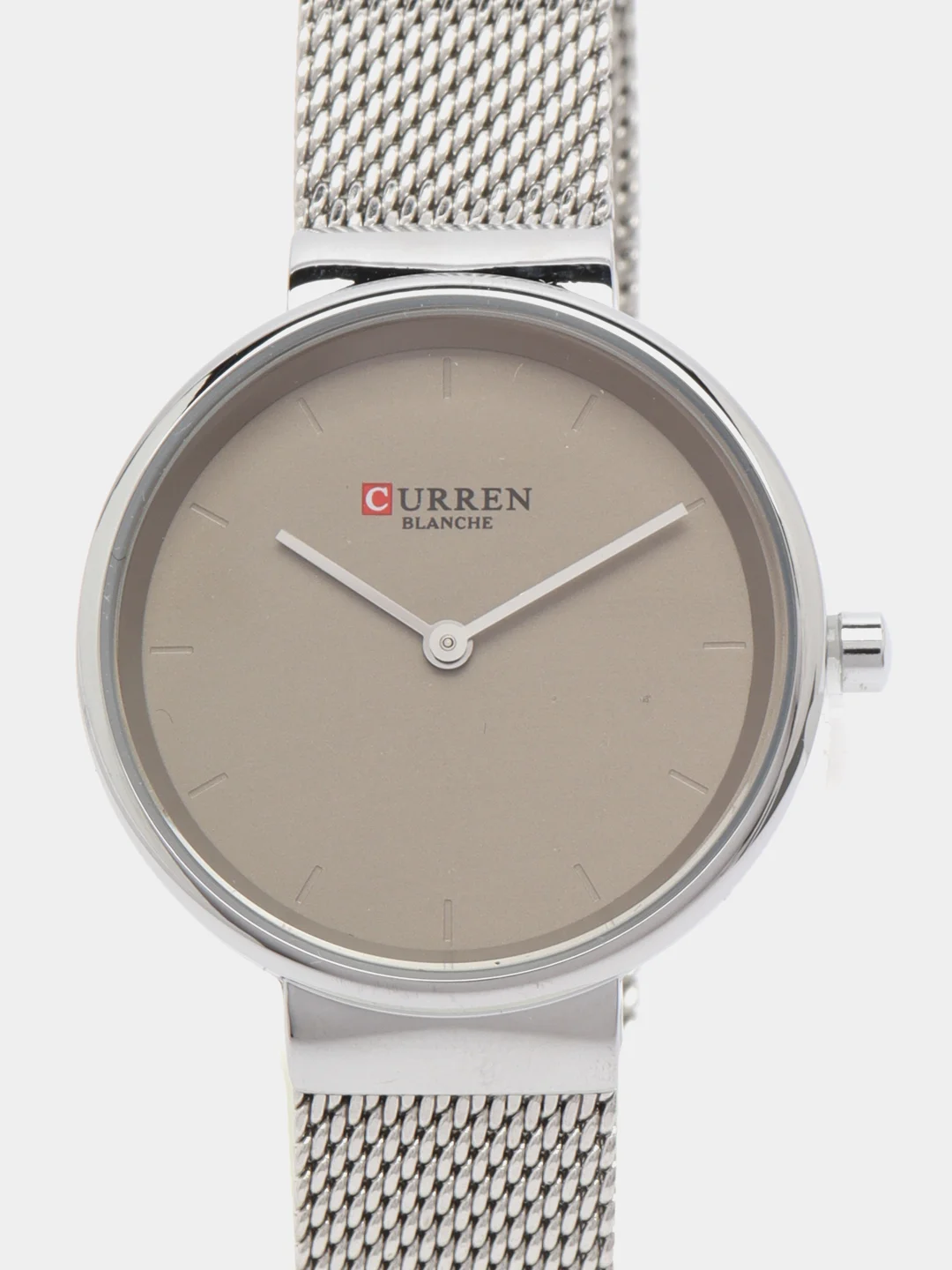 Серый женские наручные часы Curren 9016 в подарочной упаковке