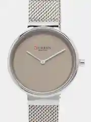 Серый женские наручные часы Curren 9016 в подарочной упаковке