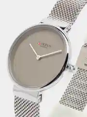 Серый женские наручные часы Curren 9016 в подарочной упаковке