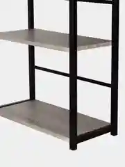 Стол на металлокаркасе Brabix Loft, 1200х520х1200 мм, 3 полки, цвет дуб антик, 641222