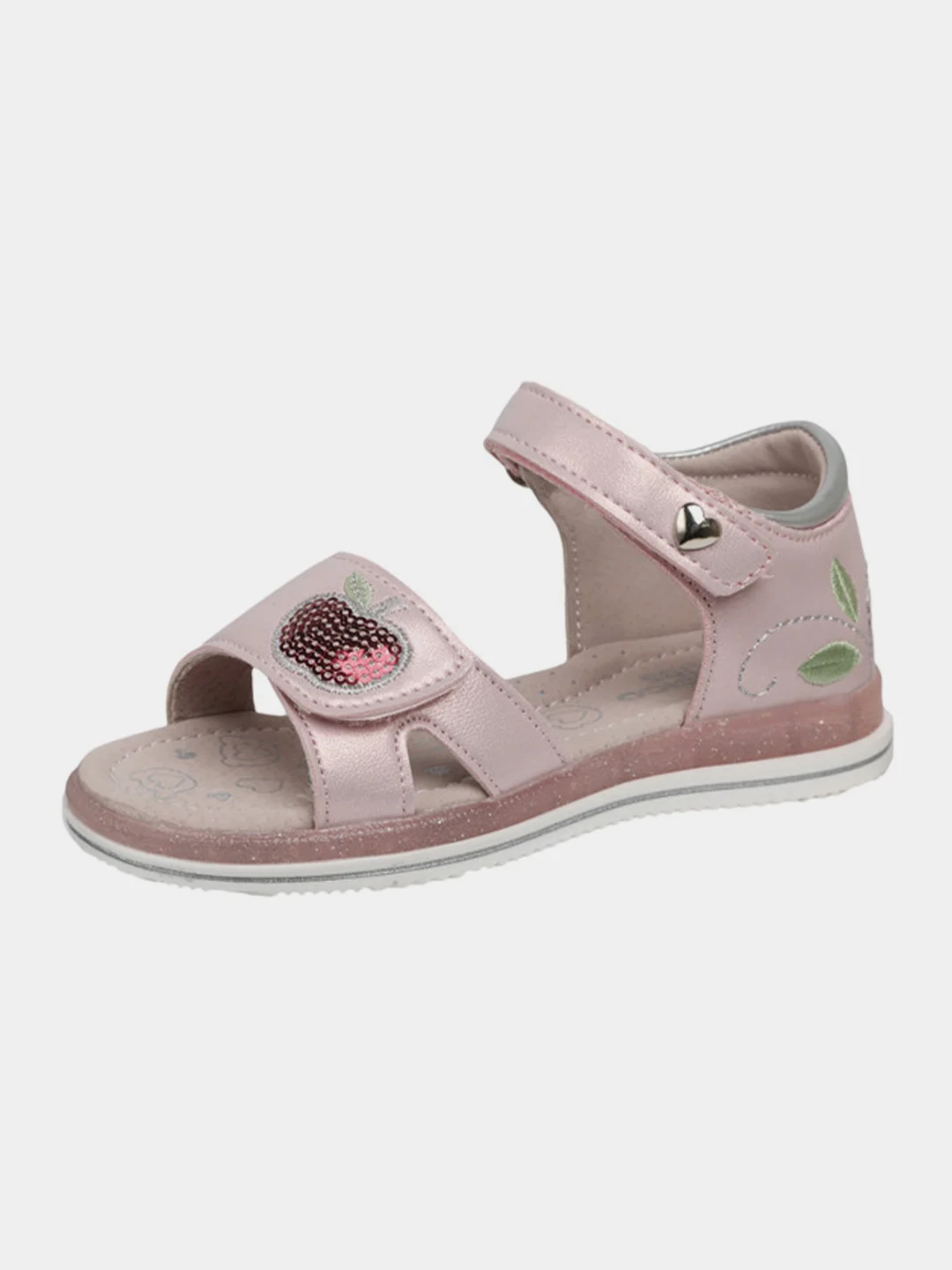 Розовый сандалии босоножки для девочки светящиеся INDIGO KIDS