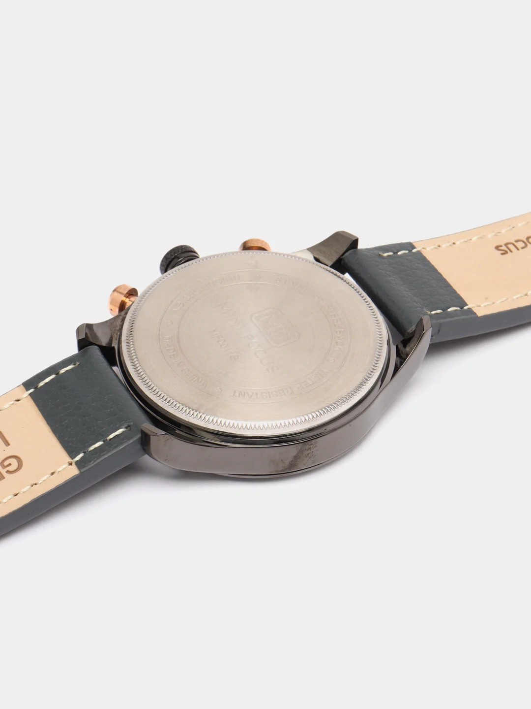 Серый мужские наручные часы Mini Focus MF0011G с хронографом, в подарочной упаковке