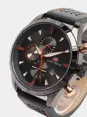 Серый мужские наручные часы Mini Focus MF0011G с хронографом, в подарочной упаковке