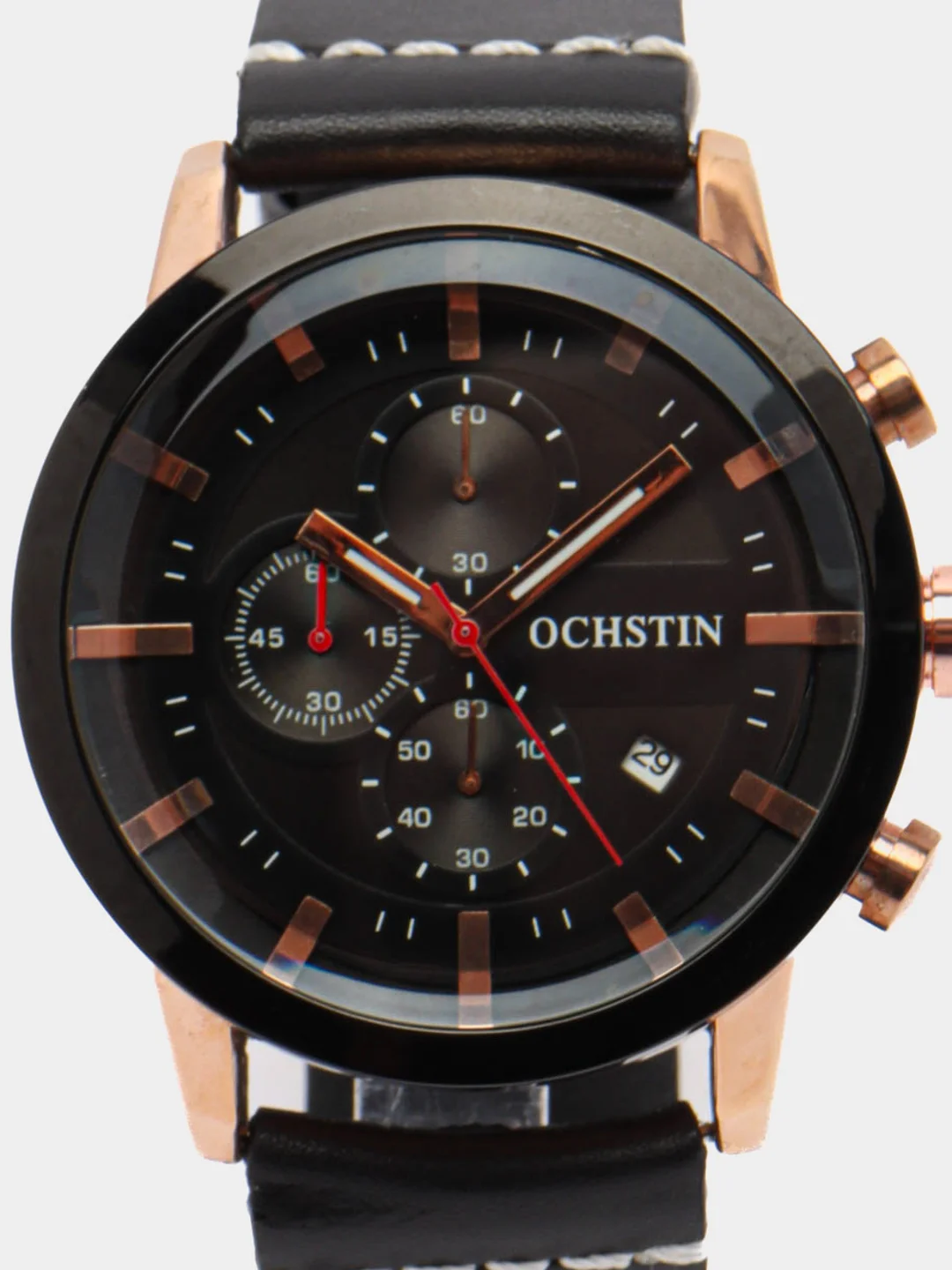 Карамельный мужские наручные часы Ochstin 6078A с хронографом в подарочной упаковке