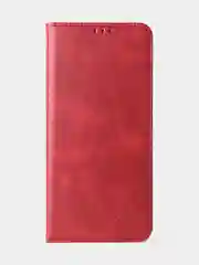Красный чехол-книжка GQ для Infinix Smart 6 Plus, искусственная кожа