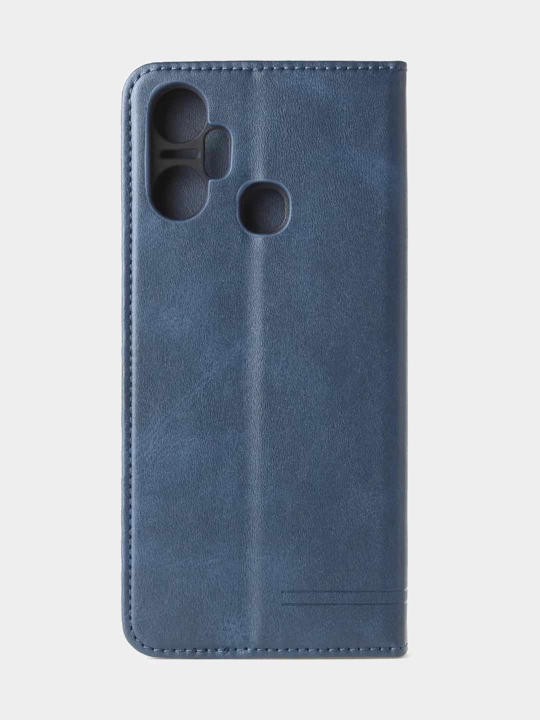 Синий чехол-книжка GQ для Infinix Smart 6 Plus, искусственная кожа