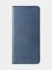 Синий чехол-книжка GQ для Infinix Smart 6 Plus, искусственная кожа