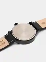 Черный мужские наручные часы Mini Focus MF0012G с календарём, в подарочной упаковке