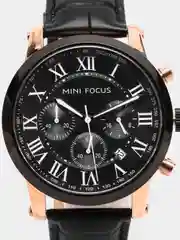 Угольный мужские наручные часы Mini Focus MF0415G, с хронографом, в подарочной упаковке