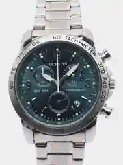 Бирюзовый мужские наручные часы Ochstin 6123B с хронографом в подарочной упаковке