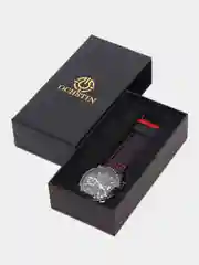Красный мужские наручные часы  Ochstin 6125B с хронографом в подарочной упаковке