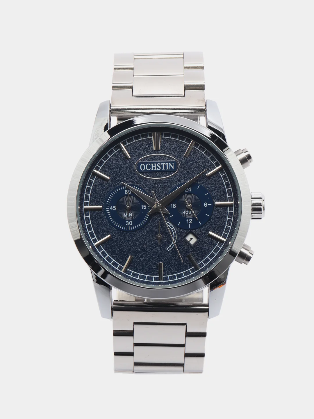 Синий мужские наручные часы Ochstin 6067D с хронографом в подарочной упаковке