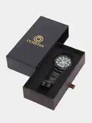 Серебряный мужские наручные часы Ochstin 7250 с хронографом в подарочной упаковке