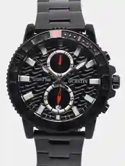 Серебряный мужские наручные часы Ochstin 7250 с хронографом в подарочной упаковке