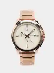 Белый мужские наручные часы Ochstin 6059C с хронографом в подарочной упаковке