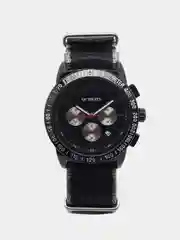 Черный мужские наручные часы Ochstin 7108B на тканевом ремешке