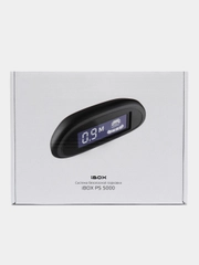 Система безопасной парковки iBOX PS 5000 S, датчики парковки на автомобиль 4 шт, серебристый