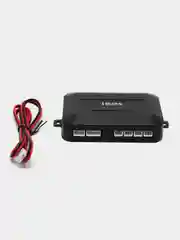 Система безопасной парковки iBOX PS 5000 S, датчики парковки на автомобиль 4 шт, серебристый
