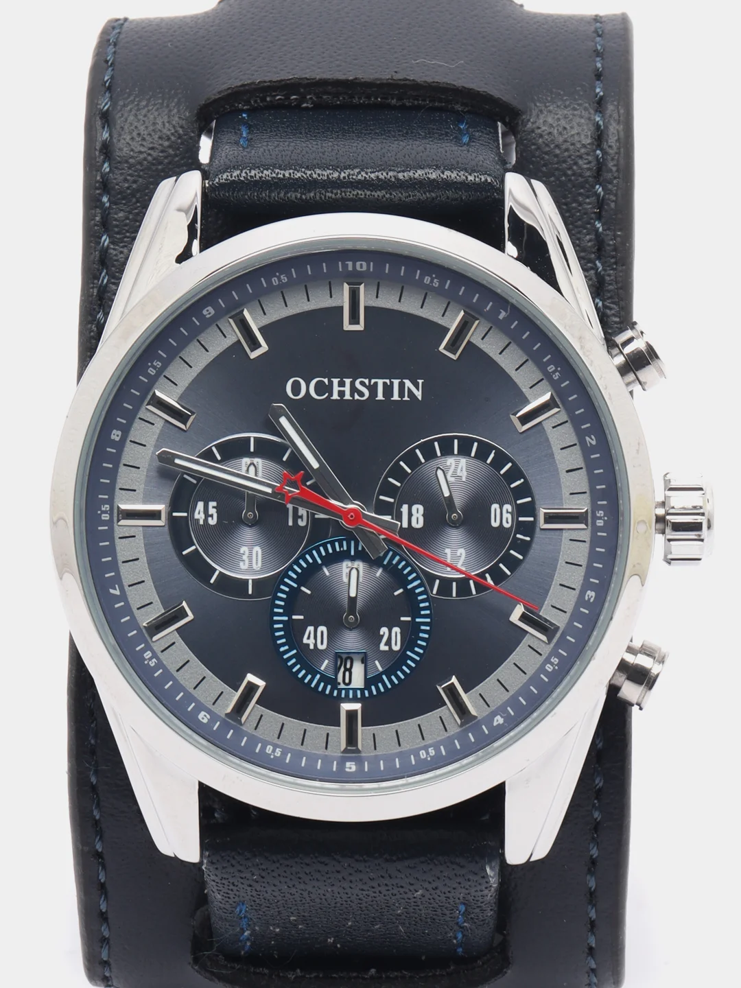 Индиго мужские наручные часы Ochstin 7229 с хронографом в подарочной упаковке