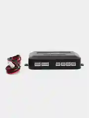 Система безопасной парковки iBOX PS 4000 W, датчики парковки на автомобиль 4 шт, белый