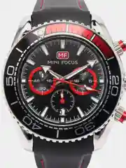 Красный мужские наручные часы Mini Focus MF0426G с хронографом, в подарочной упаковке