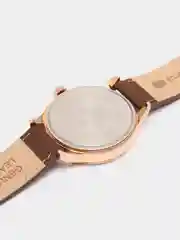 Коричневый мужские наручные часы Mini Focus MF0008G, с календарём, в подарочной упаковке