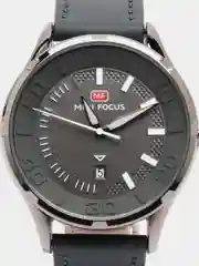 Угольный мужские наручные часы Mini Focus MF0008G, с календарём, в подарочной упаковке