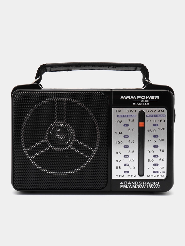 Радиоприемник MRM-POWER MR-607AC питание 220в, 2хR20, AM/FM/SW1-2