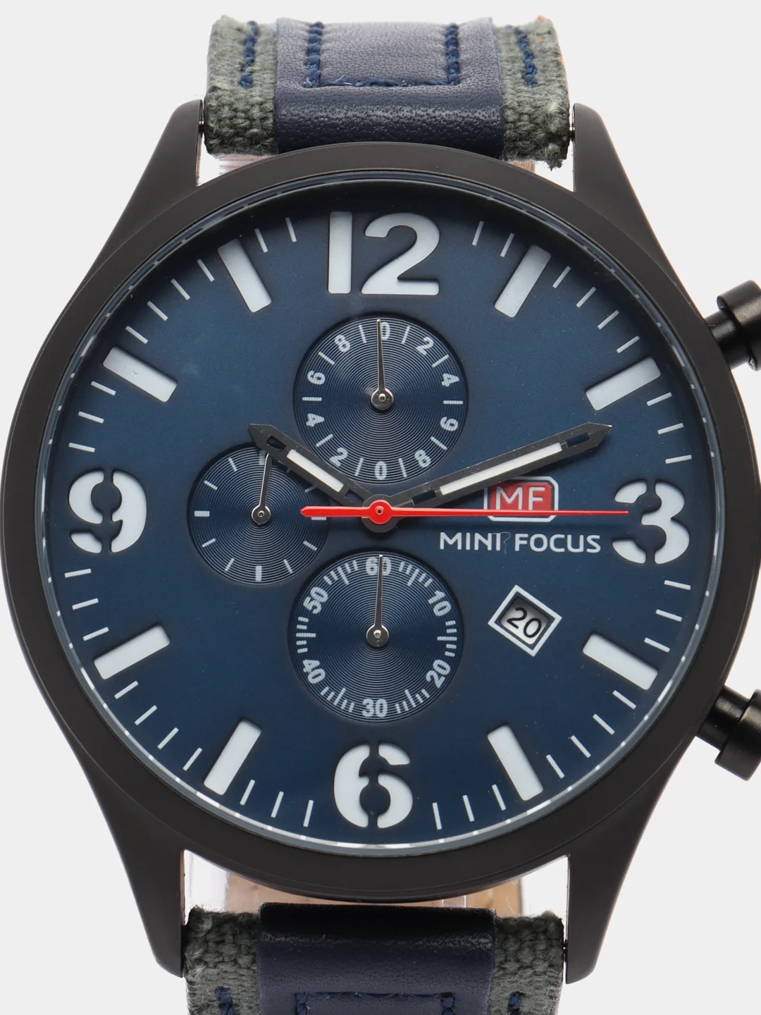 Коричневый наручные часы Mini Focus MF0003G, мужские, с хронографом, в подарочной упаковке