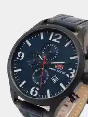 Коричневый наручные часы Mini Focus MF0003G, мужские, с хронографом, в подарочной упаковке