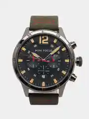 Зеленый мужские наручные часы Mini Focus MF0006G с хронографом, в подарочной упаковке