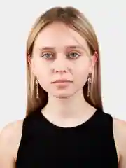 Серьги женские с подвеской