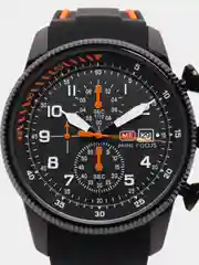 Светло-оранжевый мужские наручные часы Mini Focus MF0379G с хронографом, в подарочной упаковке