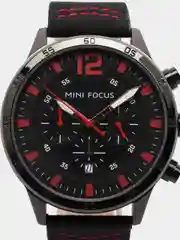 Красный мужские наручные часы Mini Focus MF0006G с хронографом, в подарочной упаковке