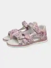 Белый сандалии босоножки для девочки светящиеся INDIGO KIDS