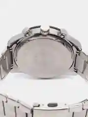 Серебряный мужские наручные часы Curren 8410 с хронографом в подарочной упаковке
