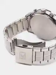 Серебряный мужские наручные часы Curren 8410 с хронографом в подарочной упаковке