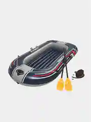 Надувная лодка "Treck X1" 228х121см Bestway, вёсла, насос