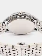 Серебряный мужские наручные часы Lige LG9904 с календарём, в подарочной упаковке