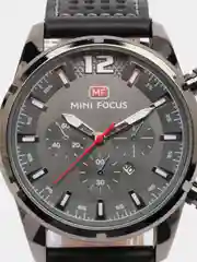 Серый мужские наручные часы Mini Focus MF0005G с хронографом, в подарочной упаковке