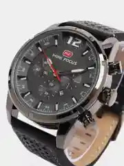 Серый мужские наручные часы Mini Focus MF0005G с хронографом, в подарочной упаковке