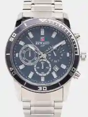 Темно-синий мужские наручные часы Reward RD81009M с хронографом, в подарочной упаковке