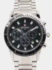 Серебряный мужские наручные часы Reward RD81009M с хронографом, в подарочной упаковке