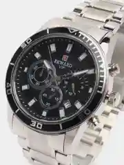Серебряный мужские наручные часы Reward RD81009M с хронографом, в подарочной упаковке