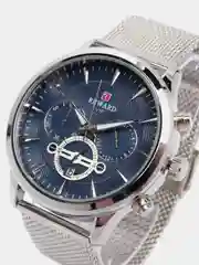 Серебряный мужские наручные часы Reward RD82008M с хронографом, в подарочной упаковке