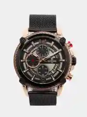 Черный мужские наручные часы Reward RD82022M с хронографом, в подарочной упаковке