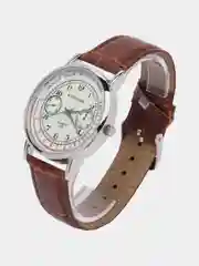 Серебряный мужские наручные часы KINGNUOS K-025, в подарочной упаковке