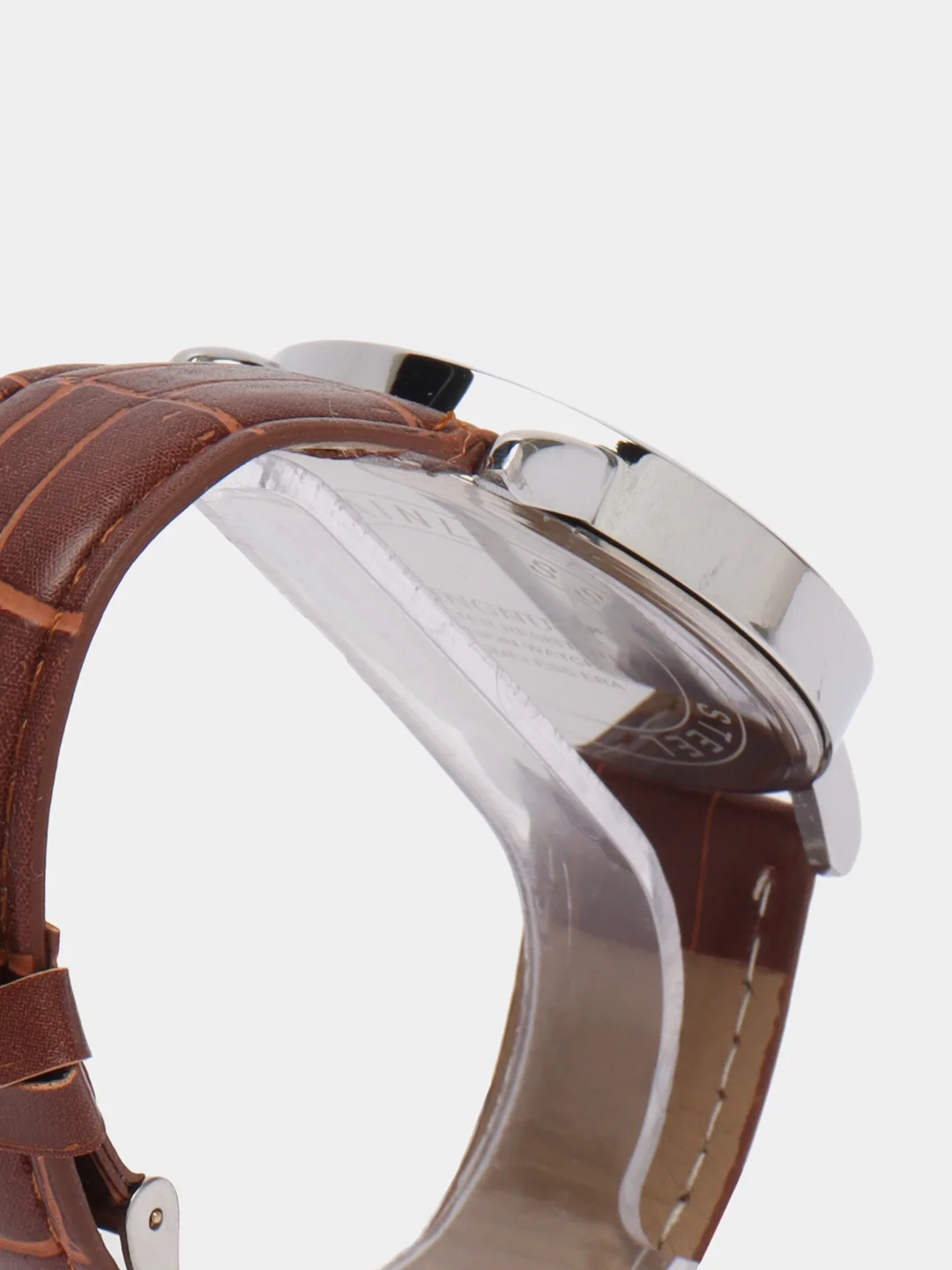 Серебряный мужские наручные часы KINGNUOS K-025, в подарочной упаковке
