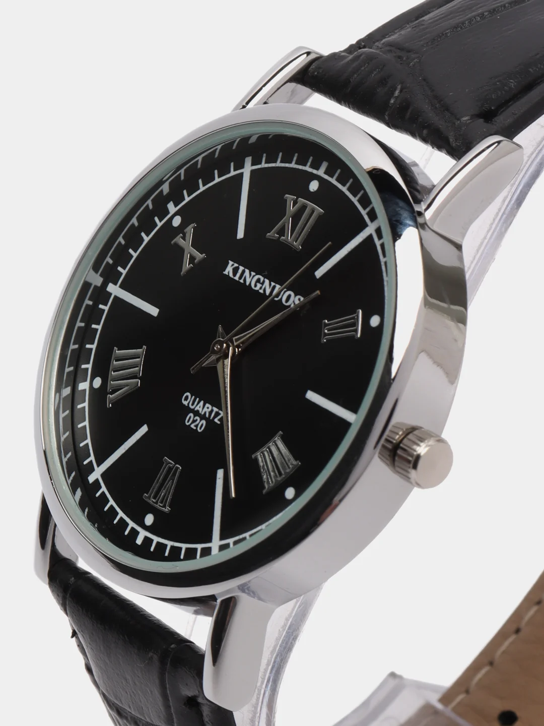 Черный мужские наручные часы KINGNUOS K-020, в подарочной упаковке