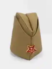 Пилотка солдатская образца СССР со звездой. Взрослые и детские
